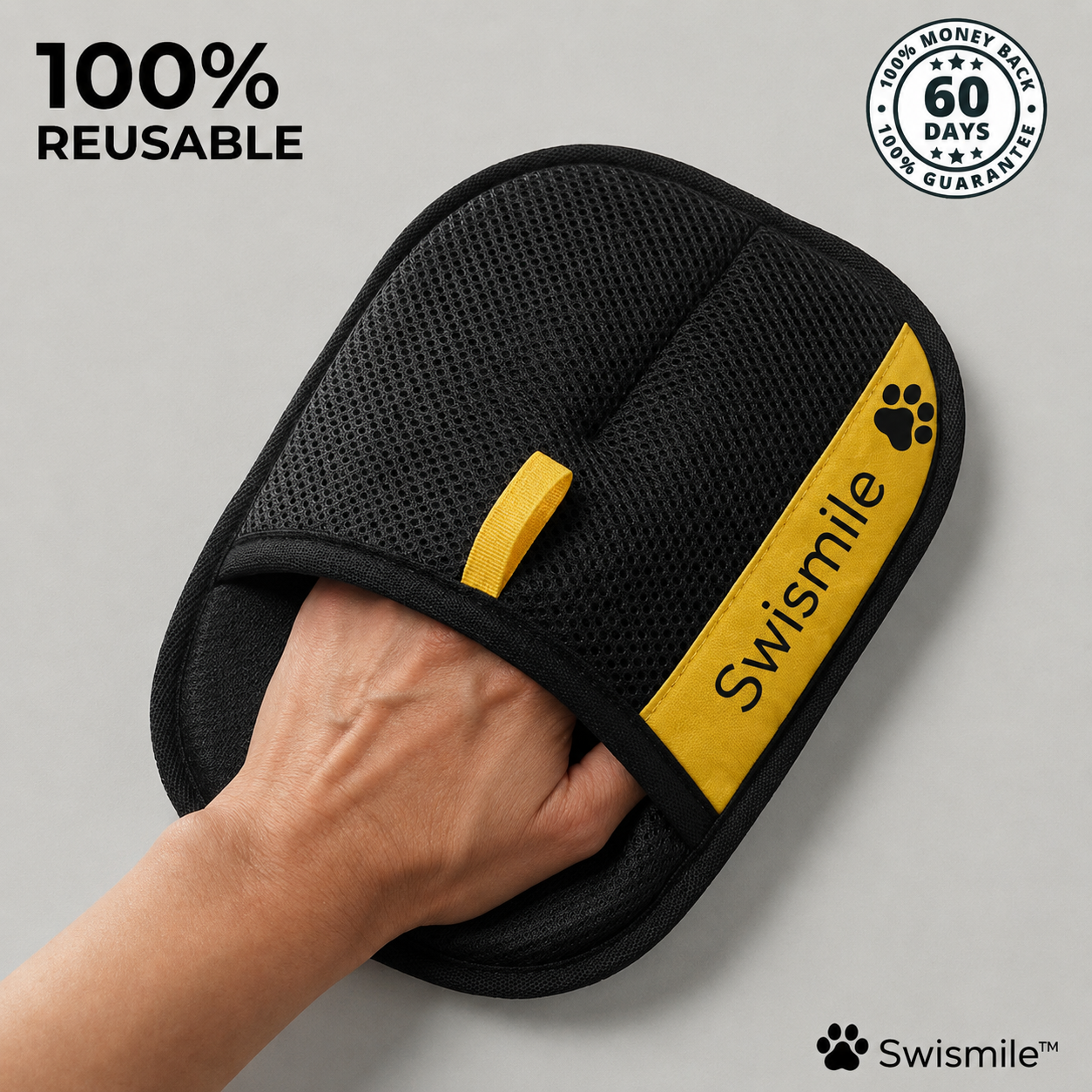 Swismile Pet Hair Remover Glove