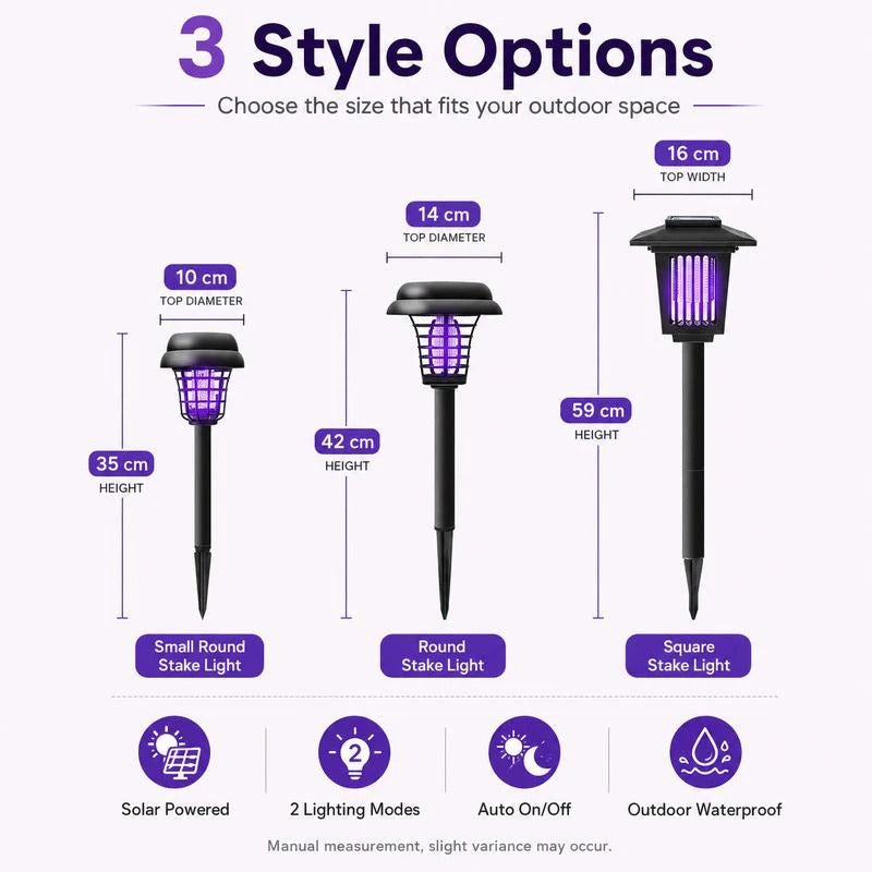 Swismile Solar Mosquito Zapper Light