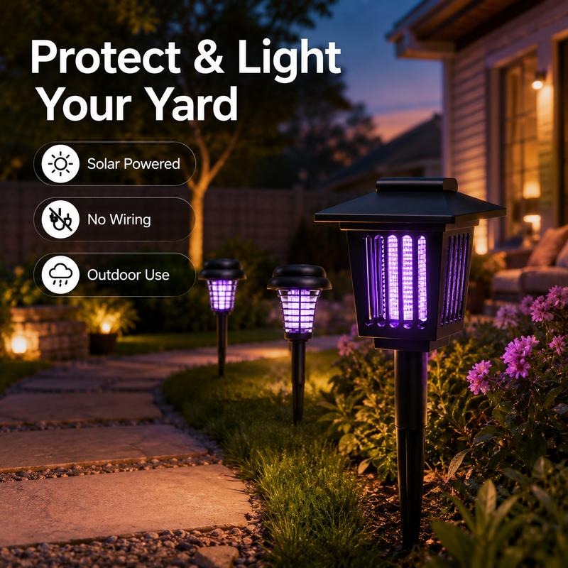 Swismile Solar Mosquito Zapper Light