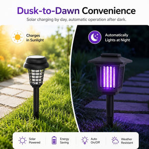 Swismile Solar Mosquito Zapper Light