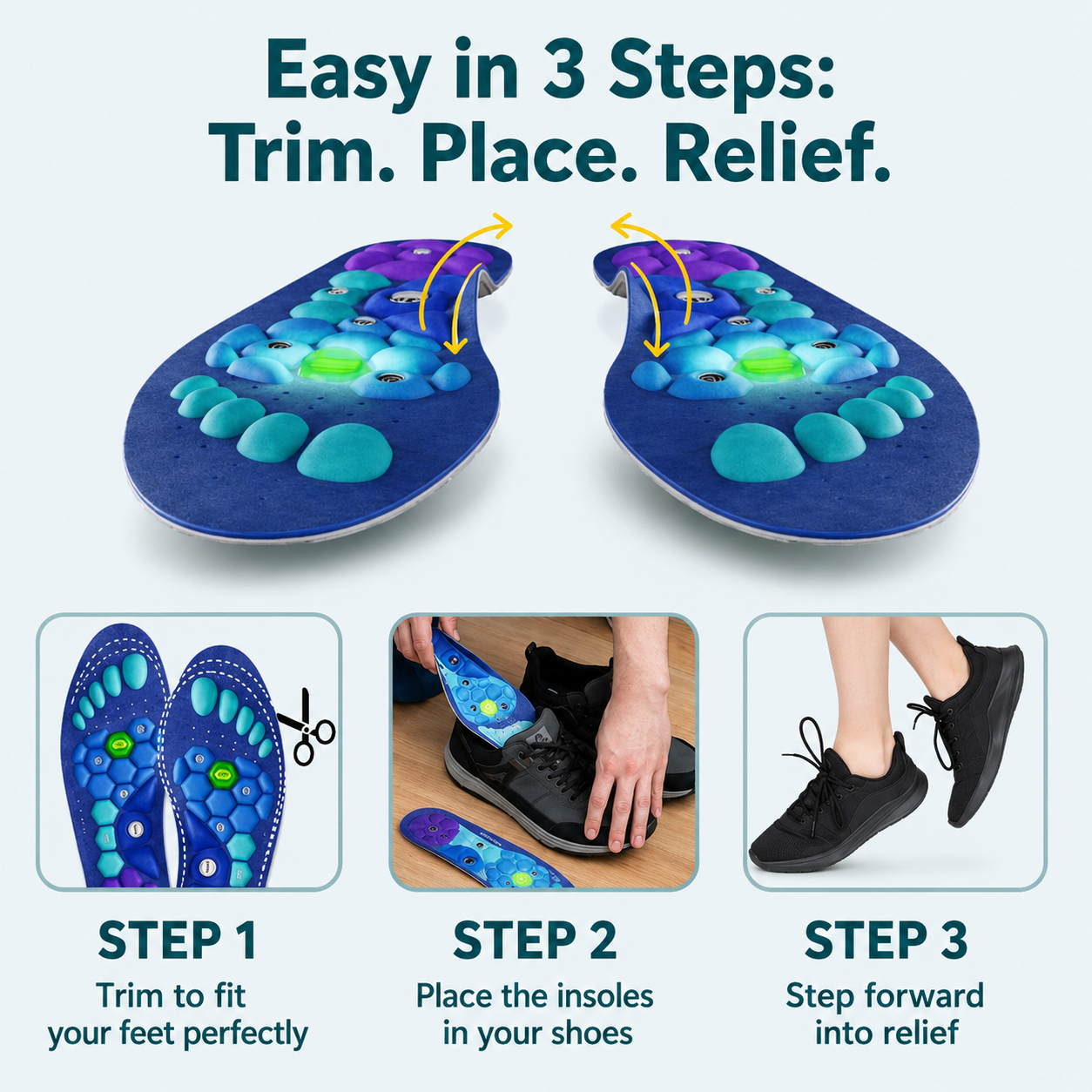 Swismile Magnetic Insoles