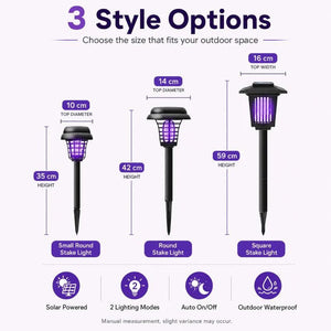 Swismile Solar Mosquito Zapper Light