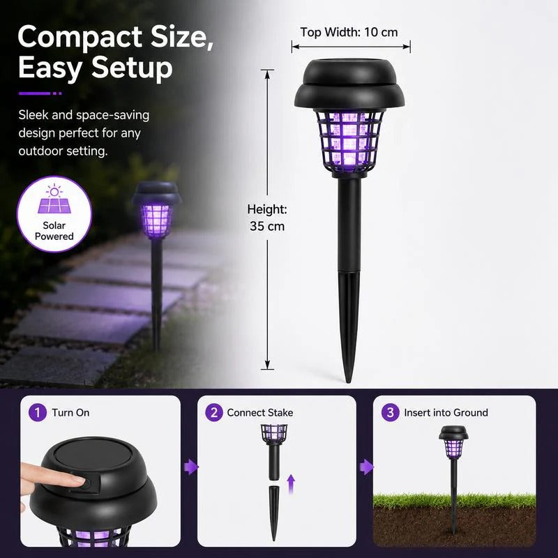Swismile Solar Mosquito Zapper Light