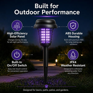 Swismile Solar Mosquito Zapper Light